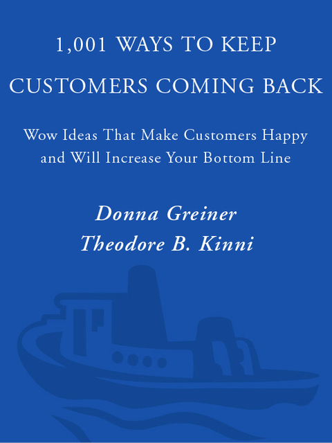 Cover image for book 1,001 Ways to Keep Customers Coming Back