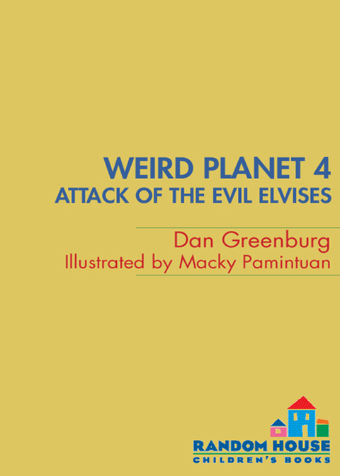 Cover image for book Weird Planet #4: Attack of the Evil Elvises