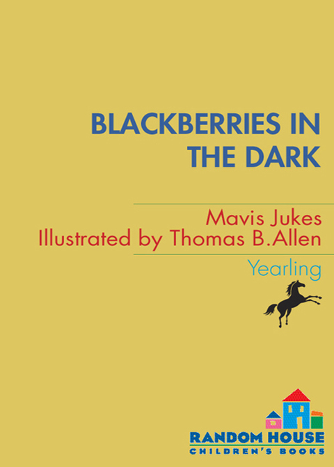Cover image for book Blackberries in the Dark