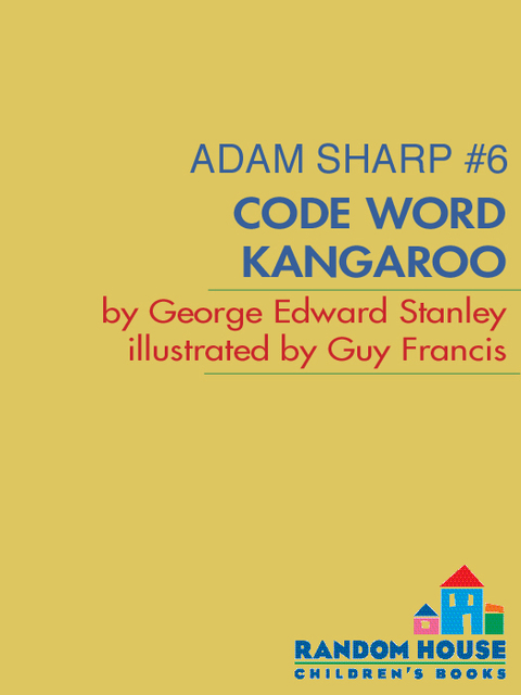 Cover image for book Adam Sharp #6: Code Word Kangaroo