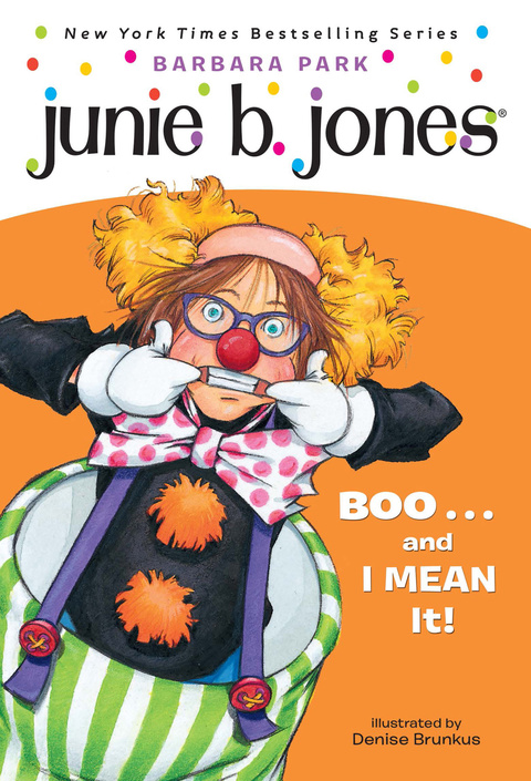 Cover image for book Junie B. Jones #24: BOO...and I MEAN It!