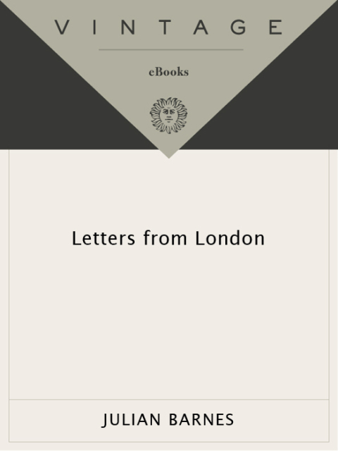 Cover image for book Letters From London