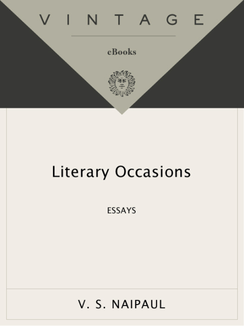 Cover image for book Literary Occasions