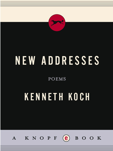 Cover image for book New Addresses