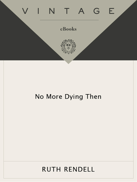 Cover image for book No More Dying Then