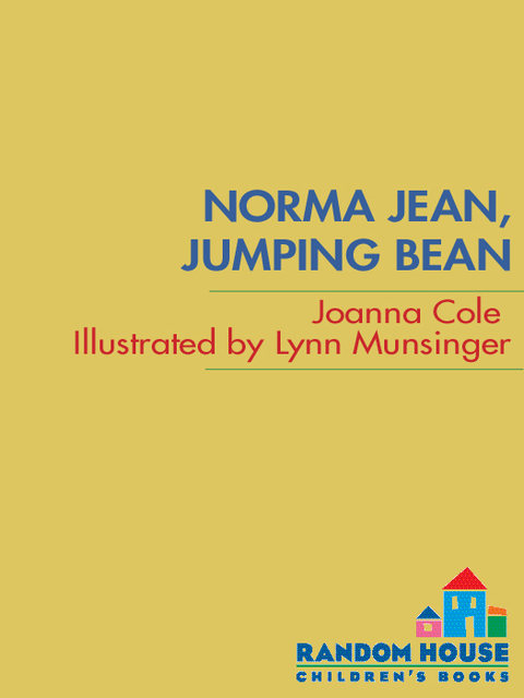 Cover image for book Norma Jean, Jumping Bean