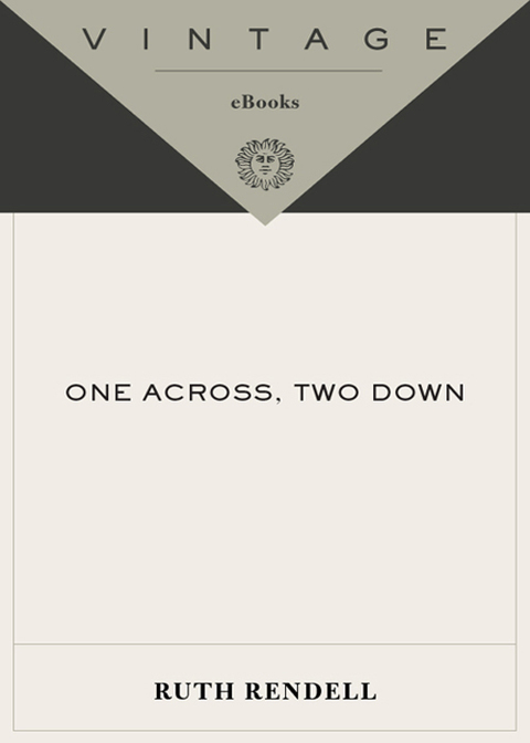 Cover image for book One Across, Two Down