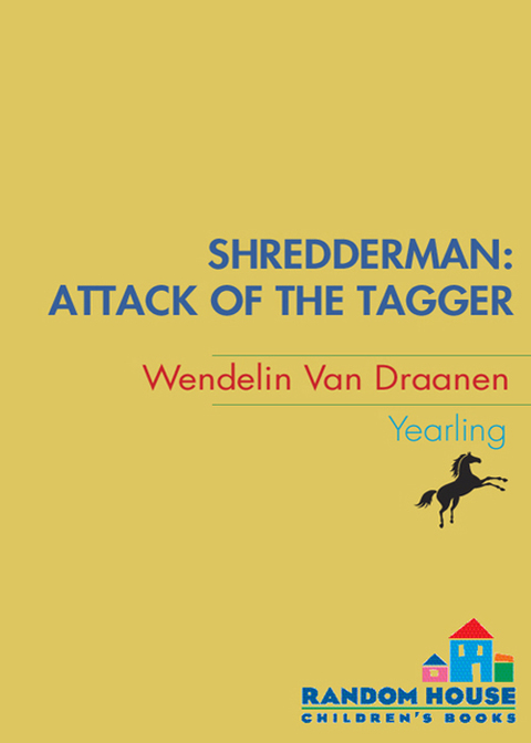 Cover image for book Shredderman: Attack of the Tagger