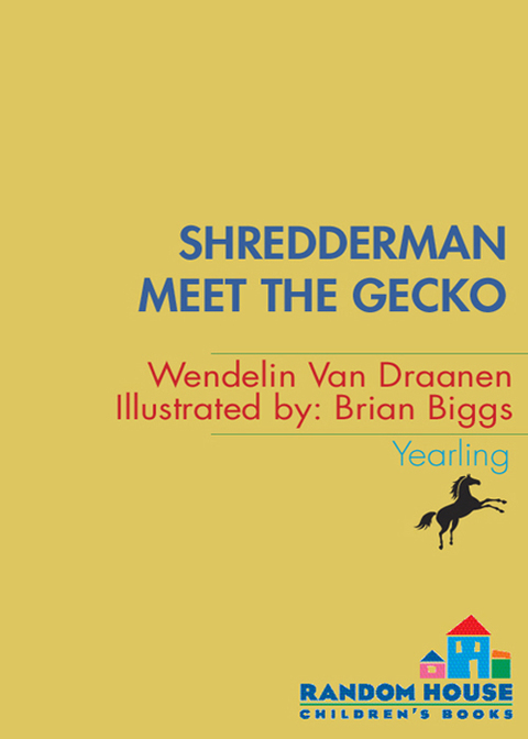 Cover image for book Shredderman: Meet the Gecko