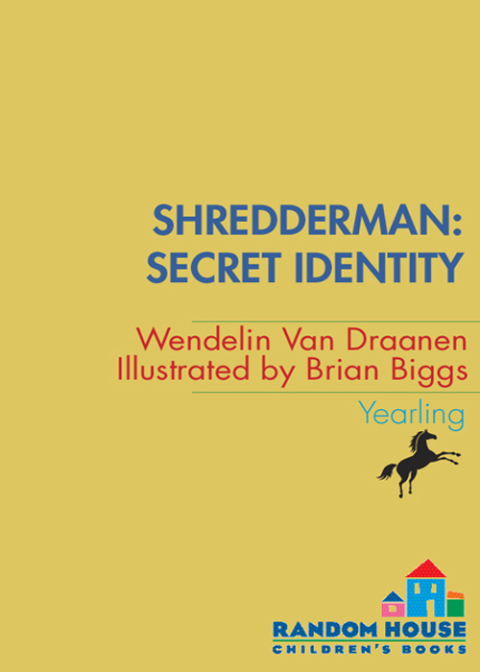 Cover image for book Shredderman: Secret Identity