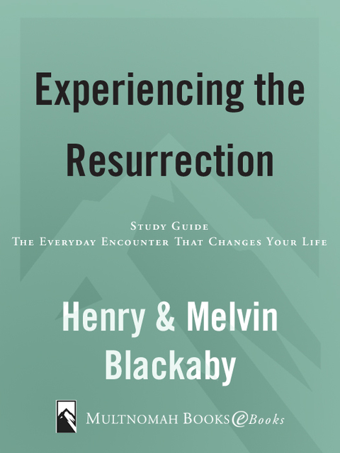 Cover image for book Experiencing the Resurrection Study Guide