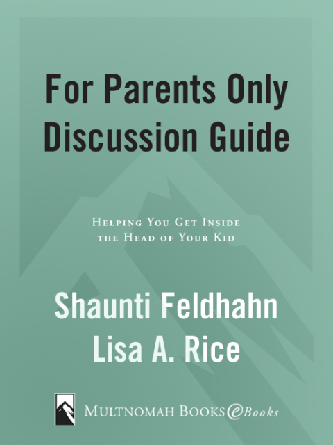 Cover image for book For Parents Only Discussion Guide