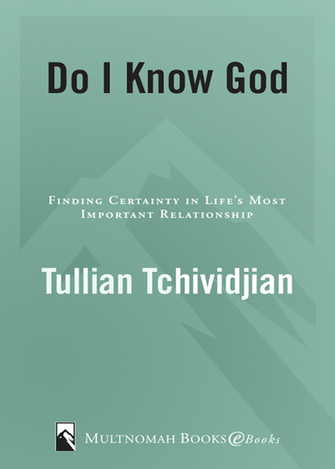 Cover image for book Do I Know God?