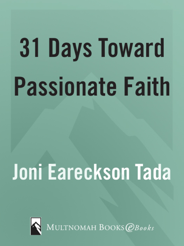 31 Days Toward Passionate Faith