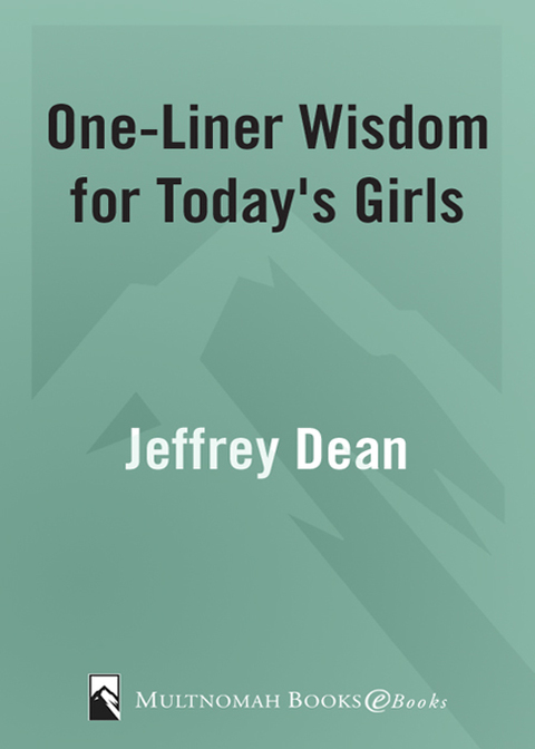 Cover image for book One-Liner Wisdom for Today's Girls