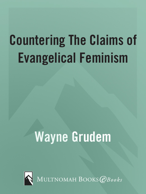Cover image for book Countering the Claims of Evangelical Feminism