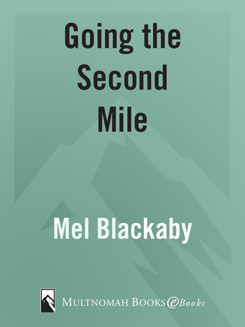 Cover image for book Going the Second Mile