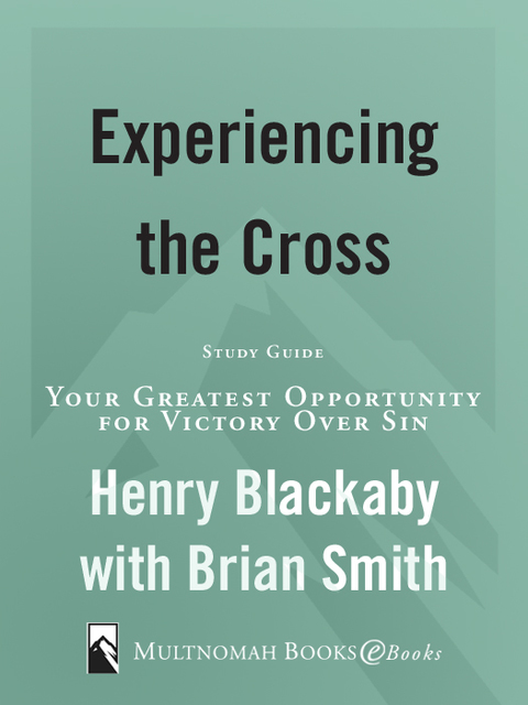 Cover image for book Experiencing the Cross Study Guide