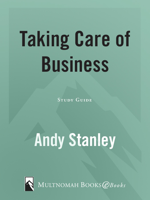 Cover image for book Taking Care of Business Study Guide