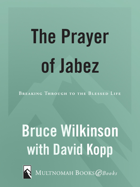 Cover image for book The Prayer of Jabez
