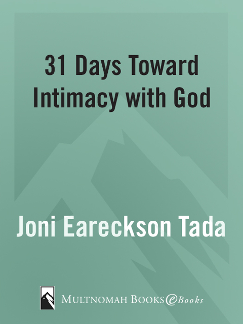 Cover image for book 31 Days Toward Intimacy with God