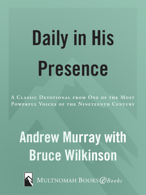 Cover image for book Daily in His Presence