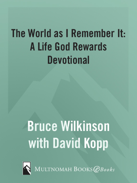 Cover image for book The World as I Remember It
