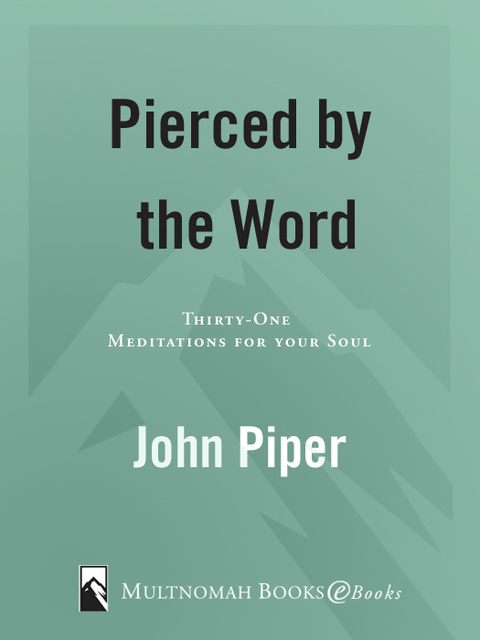 Cover image for book Pierced by the Word