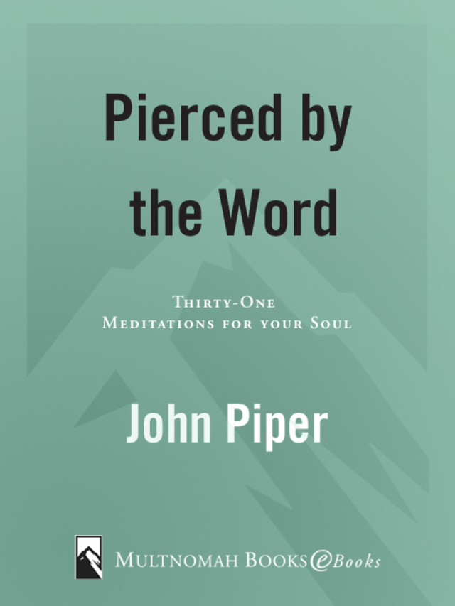 Pierced by the Word