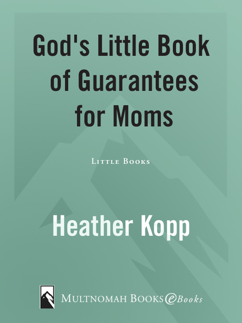 Cover image for book God's Little Book of Guarantees for Moms