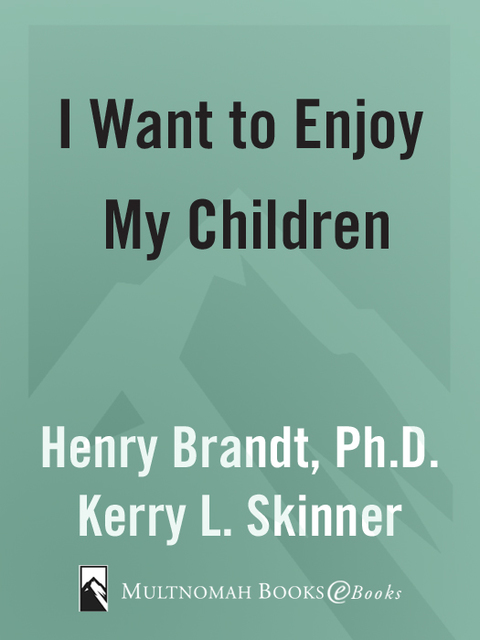 Cover image for book I Want to Enjoy My Children