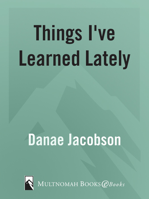 Cover image for book Things I've Learned Lately