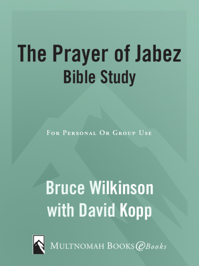 The Prayer of Jabez Bible Study