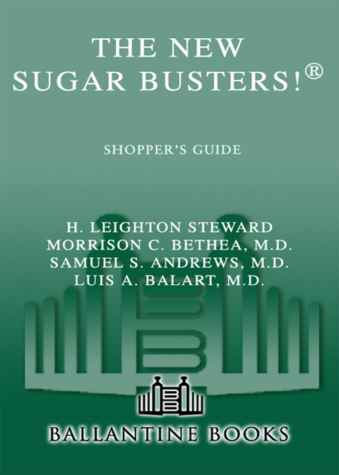 Cover image for book The New Sugar Busters! Shopper's Guide