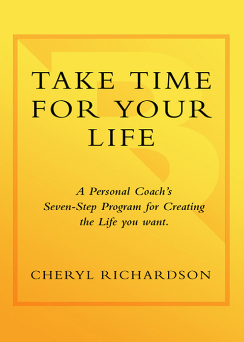 Cover image for book Take Time for Your Life