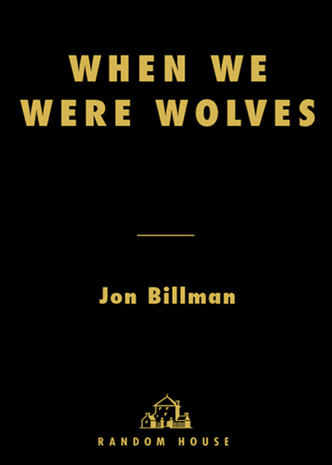 Cover image for book When We Were Wolves