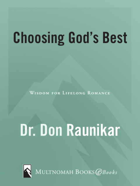 Cover image for book Choosing God's Best