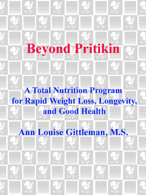 Cover image for book Beyond Pritikin