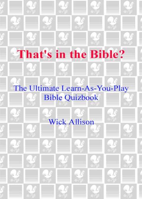 Cover image for book That's in the Bible?
