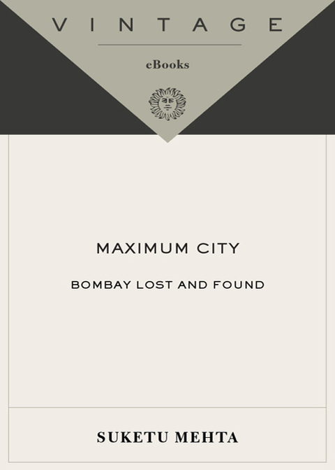 Cover image for book Maximum City