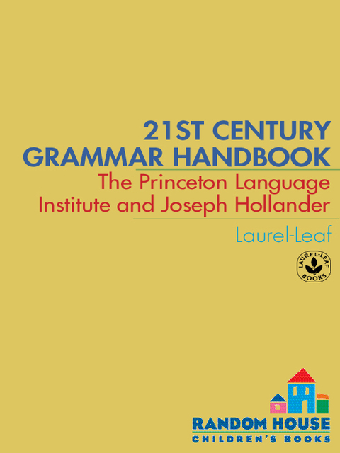 Cover image for book 21st Century Grammar Handbook