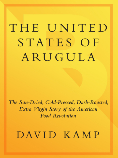 Cover image for book The United States of Arugula