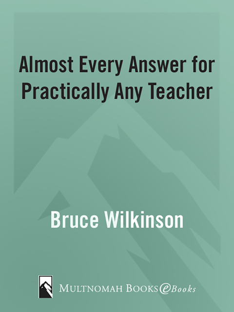 Cover image for book Almost Every Answer for Practically Any Teacher