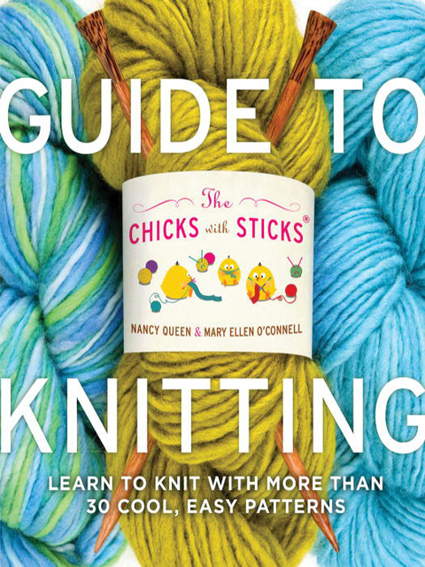 Cover image for book The Chicks with Sticks Guide to Knitting
