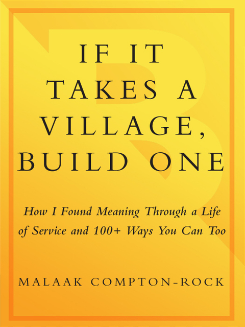 Cover image for book If It Takes a Village, Build One