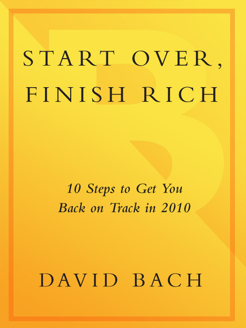 Cover image for book Start Over, Finish Rich