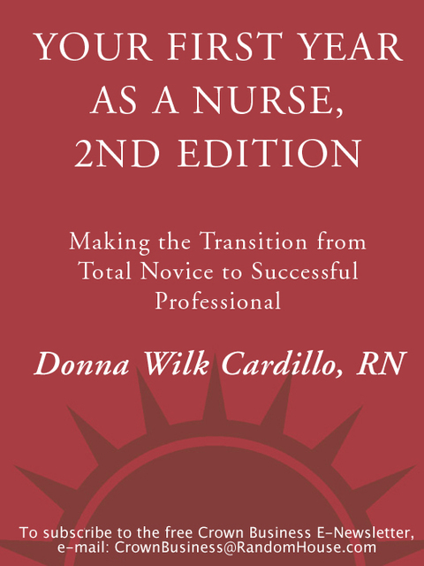 Cover image for book Your First Year As a Nurse, Second Edition