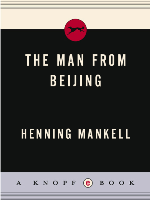 Cover image for book The Man from Beijing