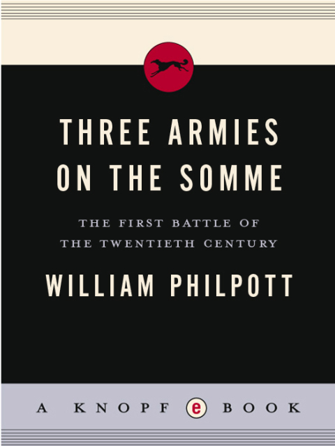 Cover image for book Three Armies on the Somme