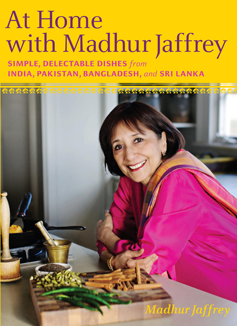 Cover image for book At Home with Madhur Jaffrey